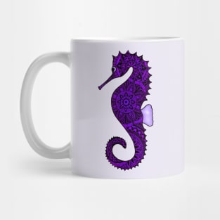 Seahorse (purple) Mug